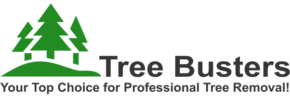 tree busters - tree cutting service logo